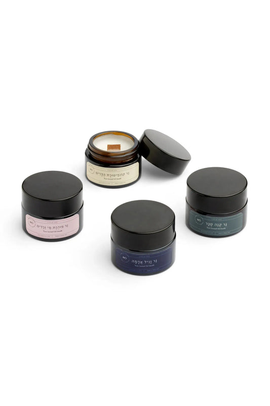 הזמנה לאור – מארז נרות מיני