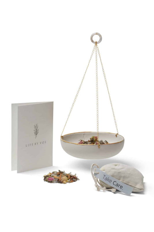 ערכה לטיהור הבית עם עיטור זהב