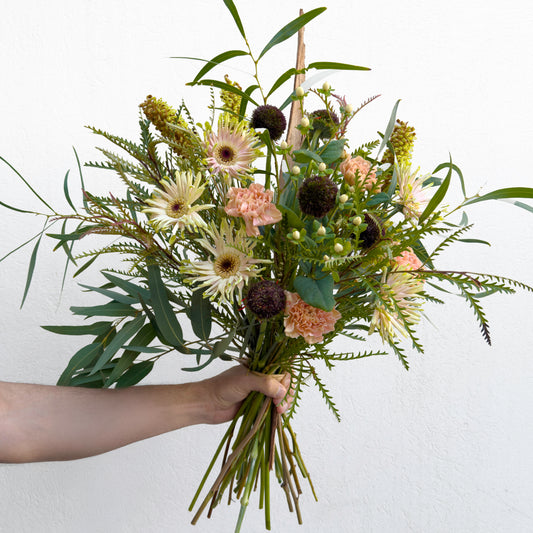 זר ורדרד, בורדו וירוק