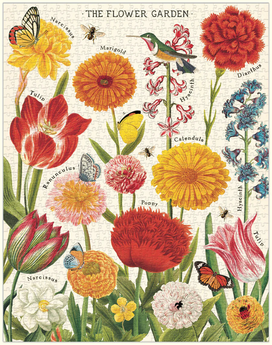 פאזל 1000 חלקים: Flower Garden