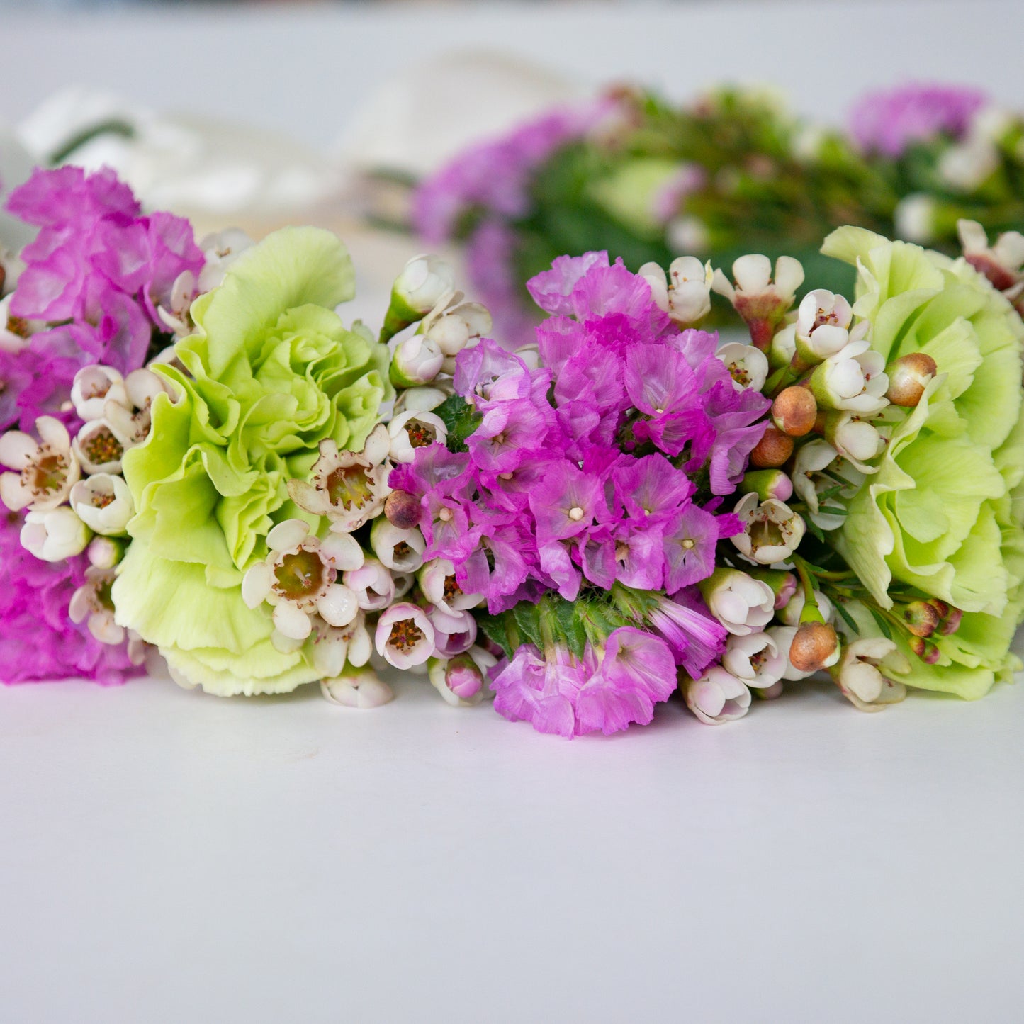 זר לראש ירוק וורוד