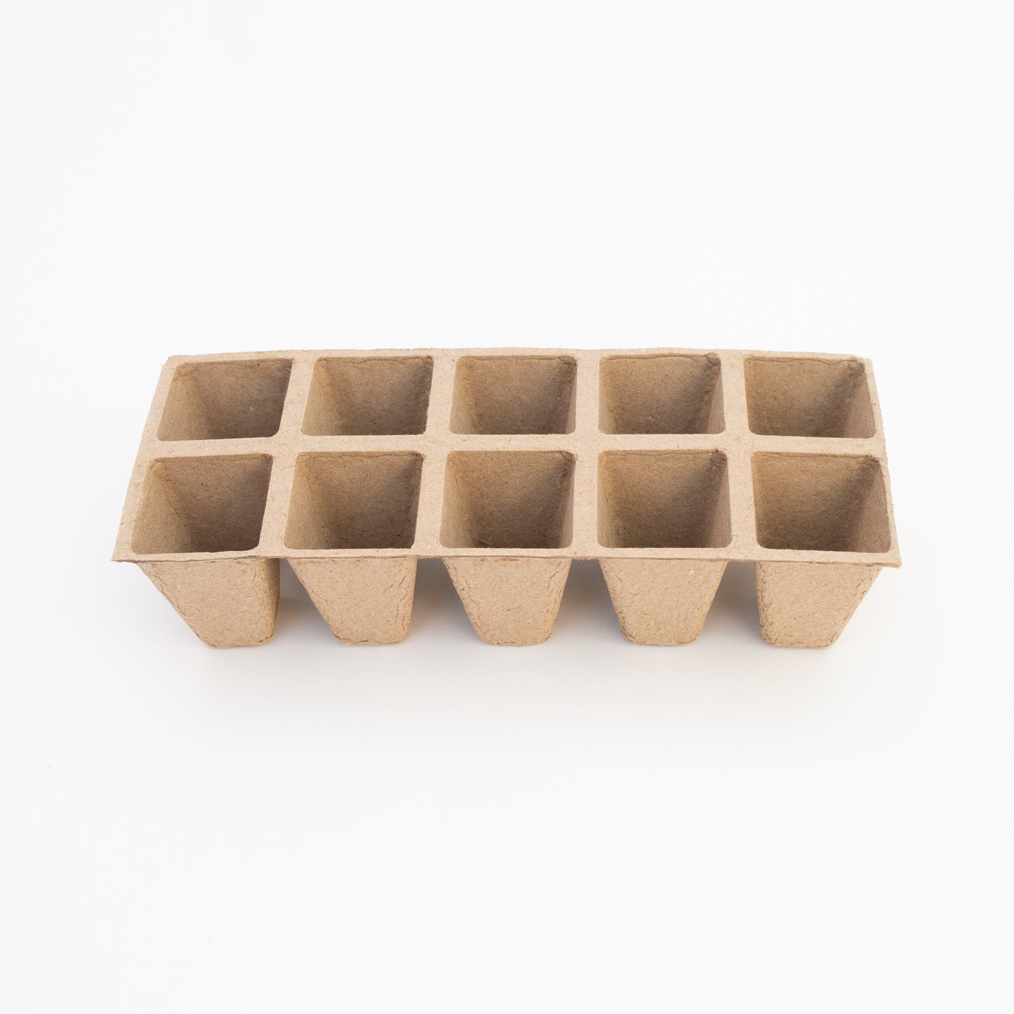 מגש שתילה מתכלה לזריעה – 10 תאים