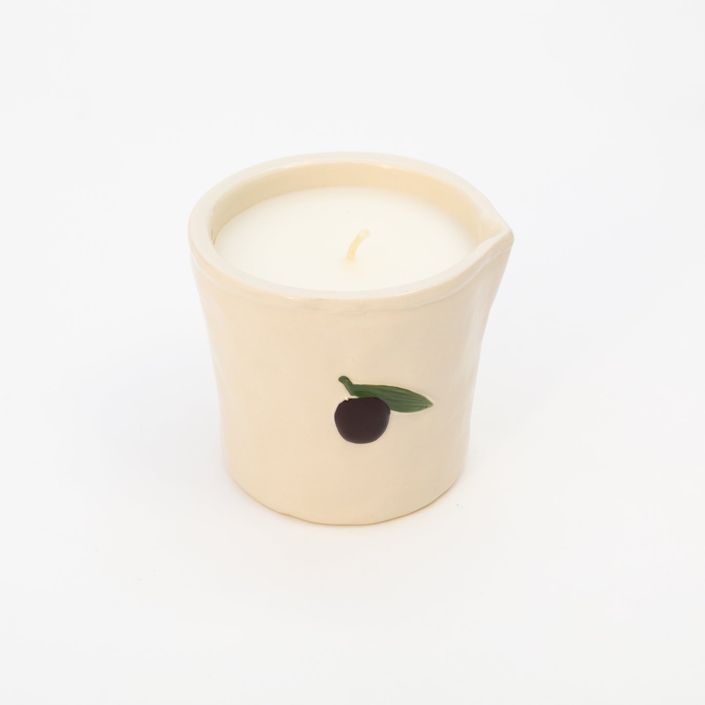 נר קרמיקה ריחני 'Olive'