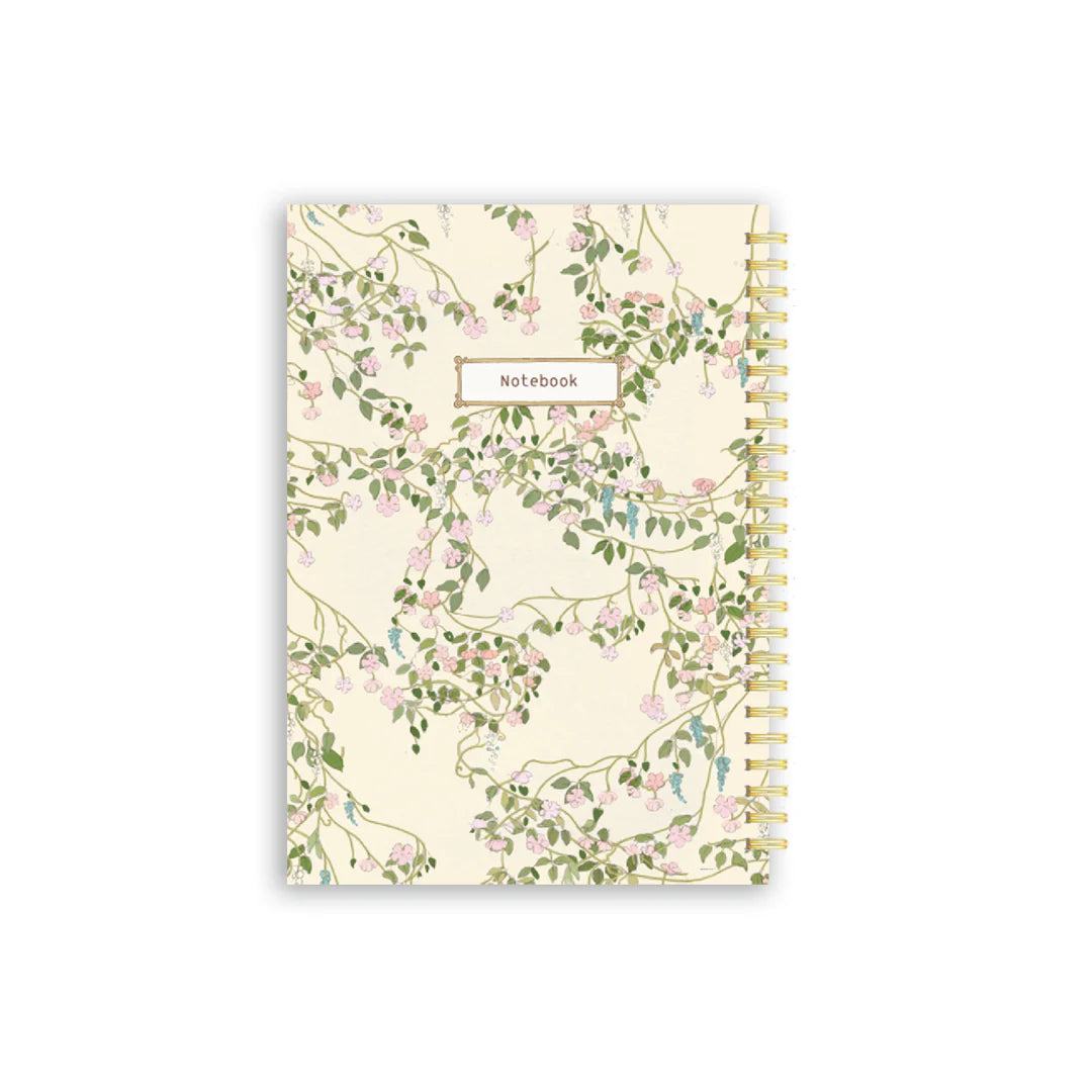 מחברת ספירלה: Floral Vines