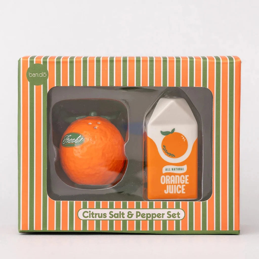 סט מלח ופלפל: Orange