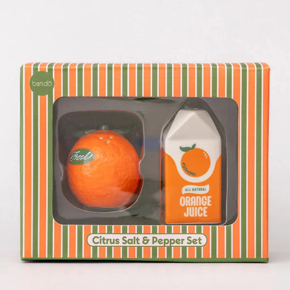 סט מלח ופלפל: Orange