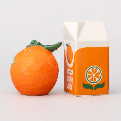סט מלח ופלפל: Orange