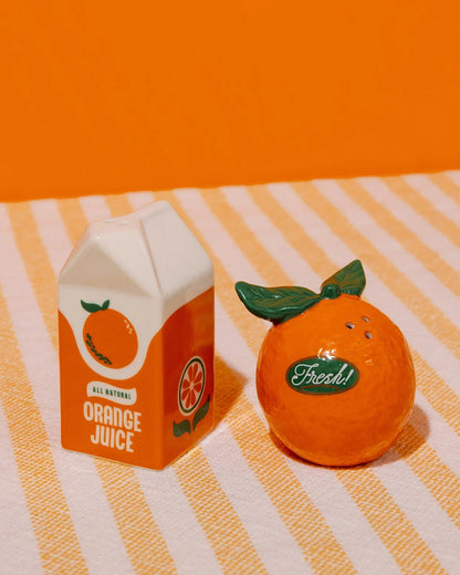 סט מלח ופלפל: Orange