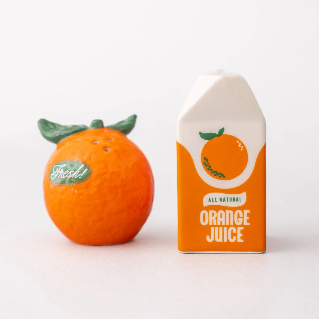 סט מלח ופלפל: Orange