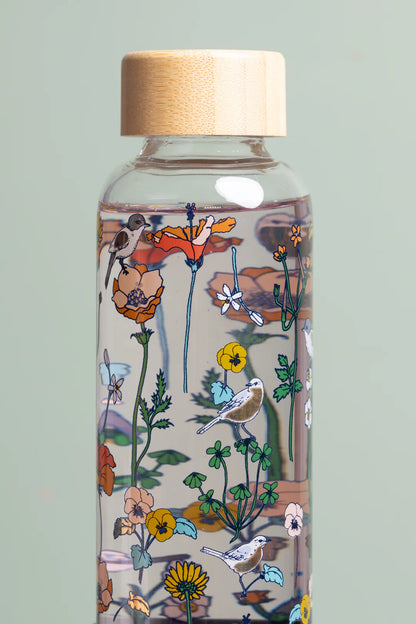 בקבוק זכוכית: Flora & Fauna Bird