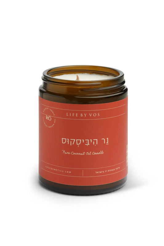 נר טבעי היביסקוס