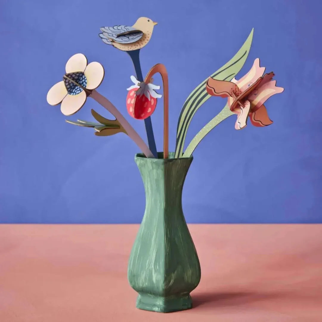 יצירה בנייר: William Morris Bouquet