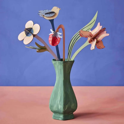יצירה בנייר: William Morris Bouquet