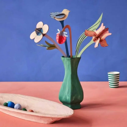 יצירה בנייר: William Morris Bouquet
