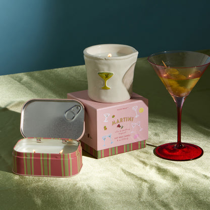 נר קרמיקה ריחני 'Martini'