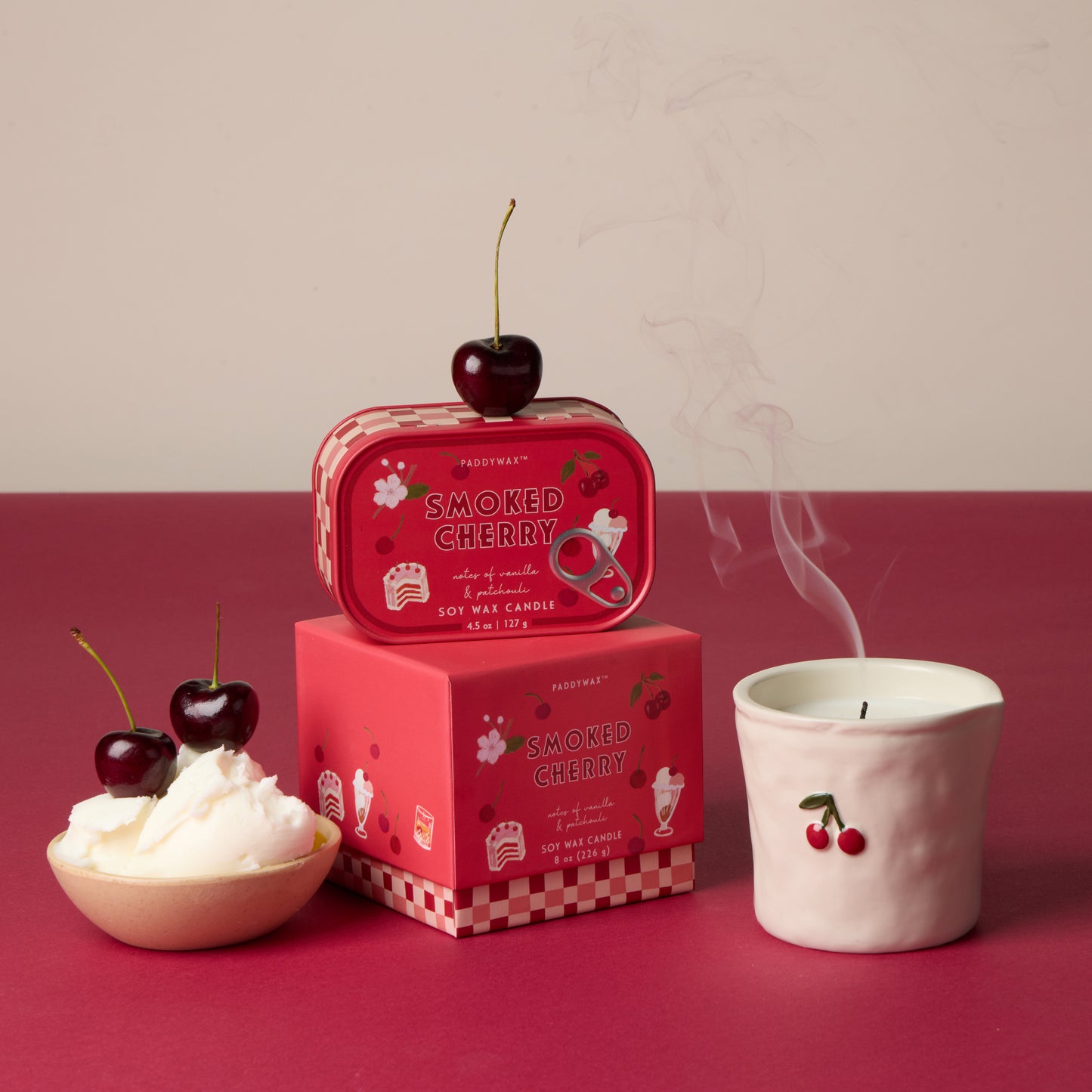 נר: Bistro Tin, Smoked Cherry