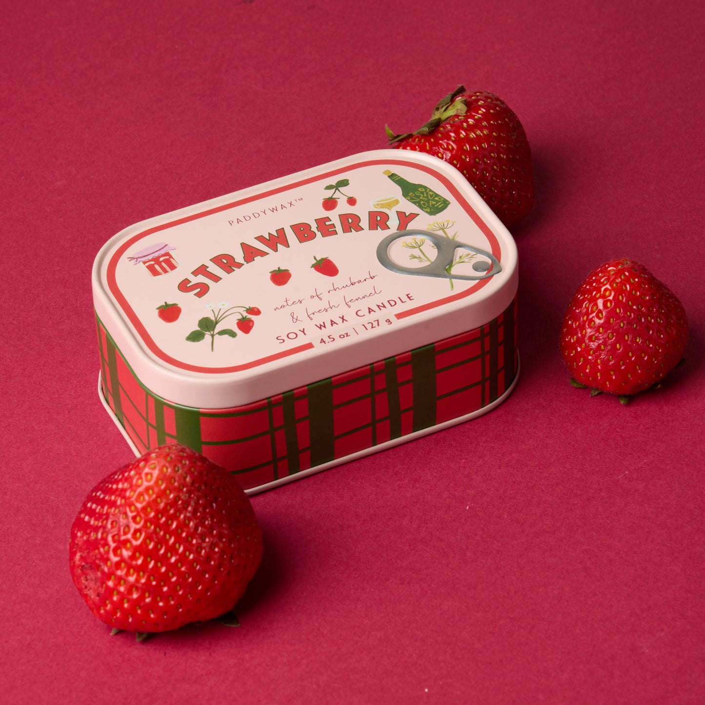נר: Bistro Tin, Strawberry