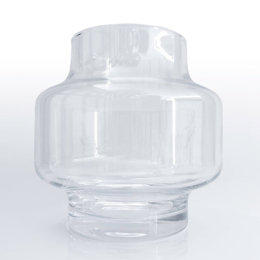 אגרטל זכוכית שקוף