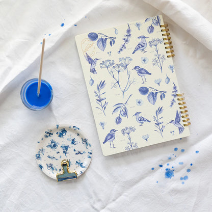 מחברת ספירלה: Backyard Porcelain, Bird