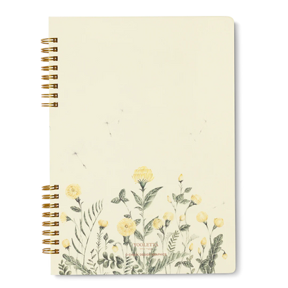 מחברת ספירלה חלקה: Camomile