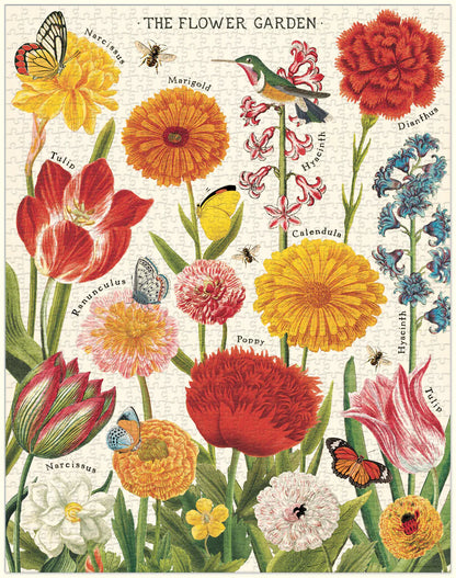 פאזל 1000 חלקים: Flower Garden