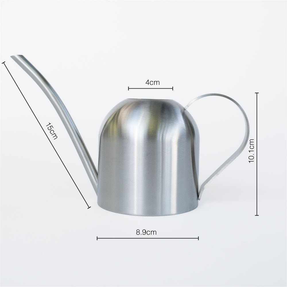 משפך השקיה כסוף מנירוסטה 450 מ״ל