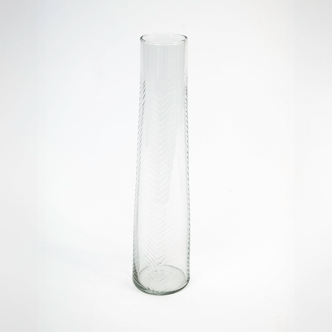 אגרטל צילנדר מעוטר בשלושה גדלים