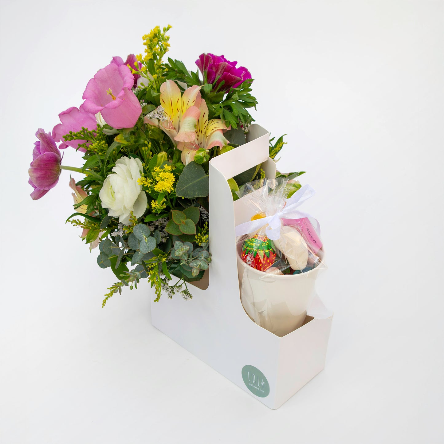 מארז ממתק ופרח