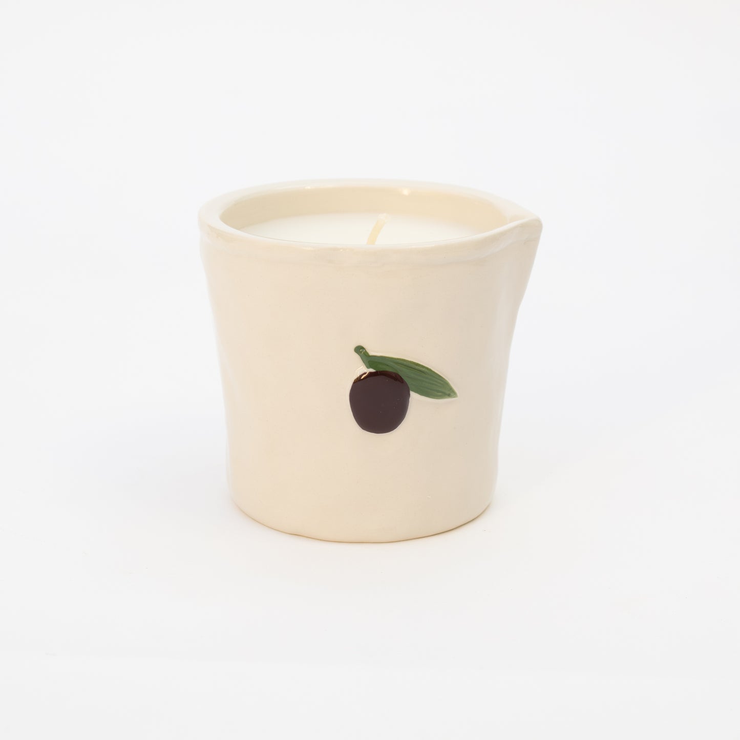 נר קרמיקה ריחני 'Olive'