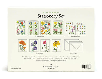 סט לכתיבת ברכות: Wildflowers
