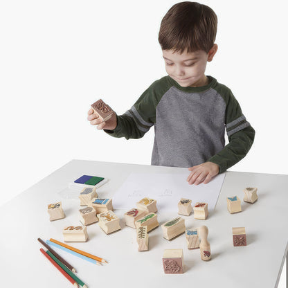 סט חותמות ענק - יער הגשם מבית מליסה ודאג Melissa And Doug