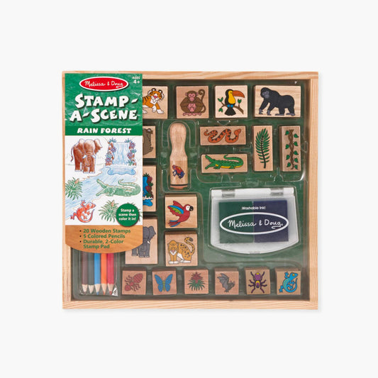 סט חותמות ענק - יער הגשם מבית מליסה ודאג Melissa And Doug