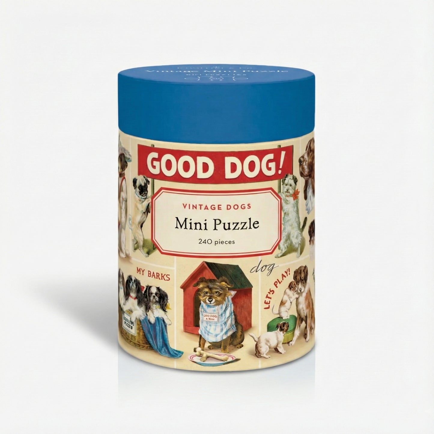 מיני-פאזל 240 חלקים: Vintage Dogs