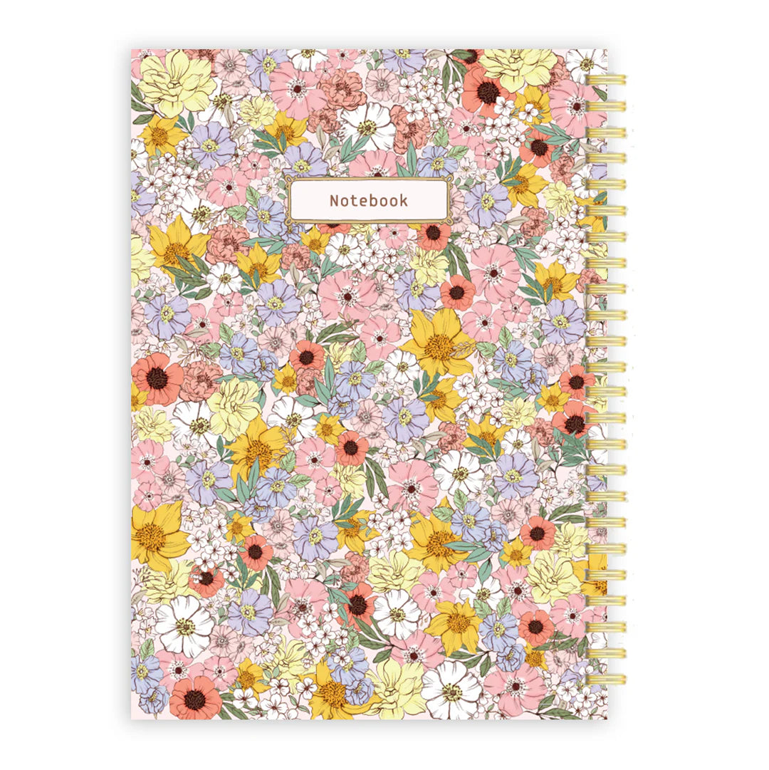 מחברת ספירלה: Flowers A4